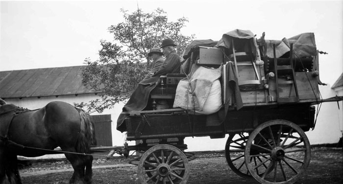 Min farfar Lars Olsen flytter fra Byagergrd i 1926